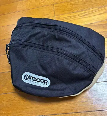 OUTDOOR PRODUCTS 바디백 블랙/베이지