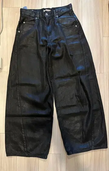 리바이스 SUPER BAGGY 배럴 청바지 블랙 26inch