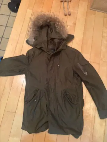 유니온 스테이션 모즈 코트 올리브