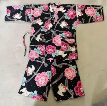 챠미 키티 진베이 유카타 M 사이즈