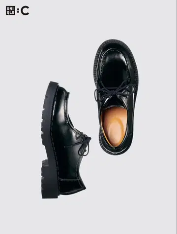유니클로 레이스업 슈즈 24cm