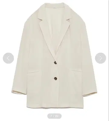 미라 오웬 스코치 버튼 시어 셔츠 자켓