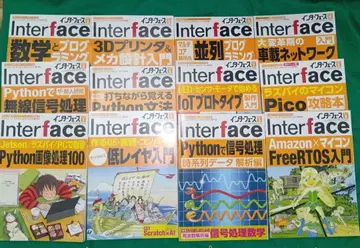 Interface 2021년 1월~12월호 12권 세트