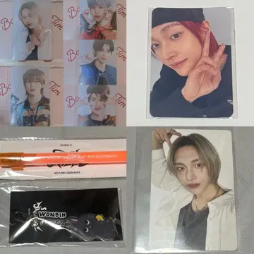 원빈 RIIZE 팬콘 회장 한정판 트레이딩 카드 응원봉