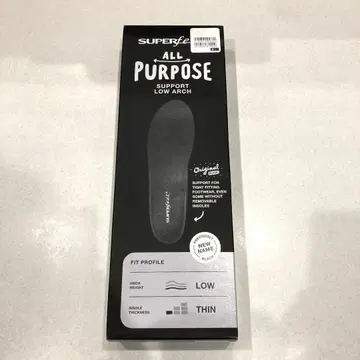 SUPERfeet 올 퍼포즈 낮은 아치 서포트 인솔 23~26