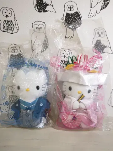 헬로키티 일본 의류 웨딩 맥도날드 봉제 인형