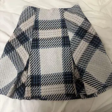 로빙 체크 미니 스커트 0size SNIDEL IVR 아이보리