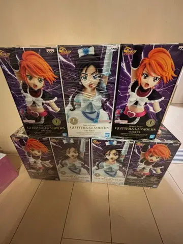 프리큐어 피규어 7체 세트