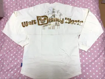 디즈니 스피릿 저지 XS 사이즈 WDW 골드 디자인