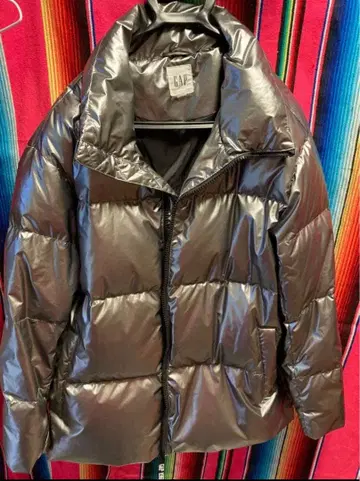 GAP 실버 다운 자켓 XS