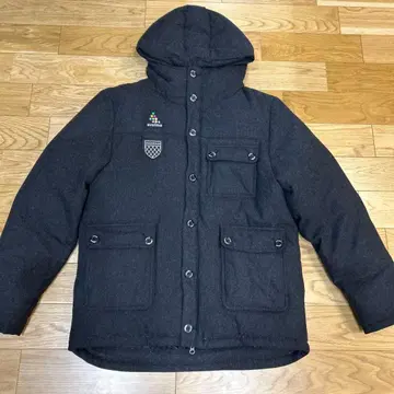 스볼메 다운 자켓 울 기모 그레이 XL