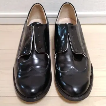 AT2 블랙 가죽 신발 사이즈 39