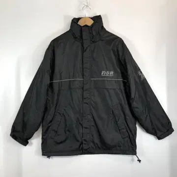 이시다이 구락부 낚시 춘추 나일론 자켓 블랙 M 사이즈 안감 플리스