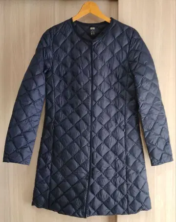 UNIQLO 울트라 라이트 다운 퀼팅 노카라 다운 코트