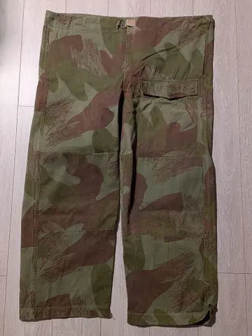 전반기형 1952 50s 브러시 스트로크 카모 벨기에군