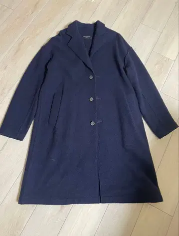 UNITED TOKYO 네이비 체스터 코트