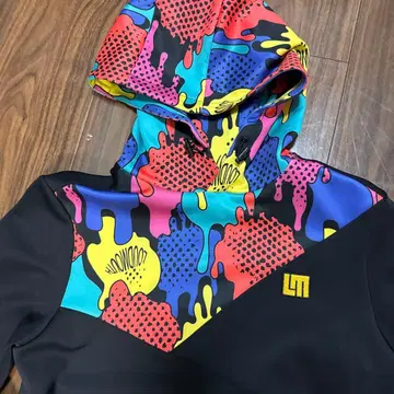 라바우스 여성용 컬러풀 후드티 M 사이즈