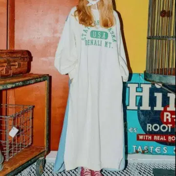 쭈리 바지 맥시 원피스 맨투맨 원피스