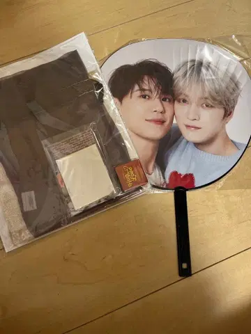 JX 팬미팅 Hug & Love 업그레이드 입장 혜택 부채 SET