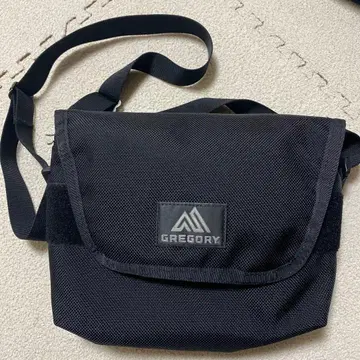 GREGORY 블랙 숄더백