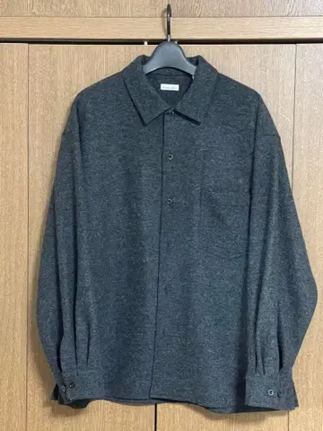 스티븐 앨런 다크 그레이 긴팔 셔츠