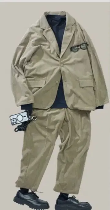 FREAK'S STORE 릴랙스핏 코듀로이 셋업 새상품급