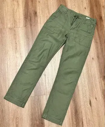 SALE! orslow 슬림핏 퍼티그 팬츠 베이커 팬츠