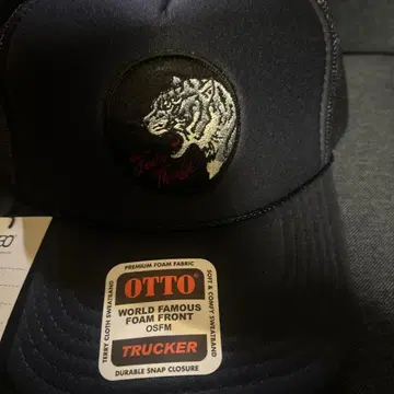 OTTO 블랙 타이거 캡 네이비