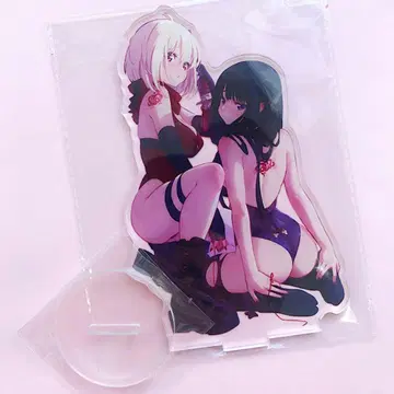 새상품 리코리스 코일 아크릴 스탠드 니시키기 치사토 이노우에 타키나 2