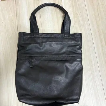 Daniel&Bob 블랙 가죽 토트백