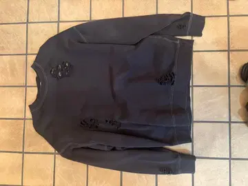 y2k 그런지 데미지 맨투맨