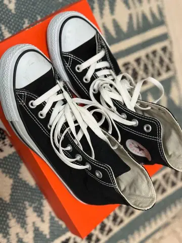 컨버스 올스타 블랙 하이컷