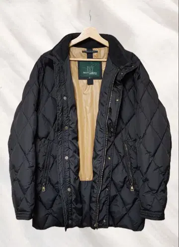 고급 x 성숙 캐주얼 헨리 코튼스 퀼팅 자켓