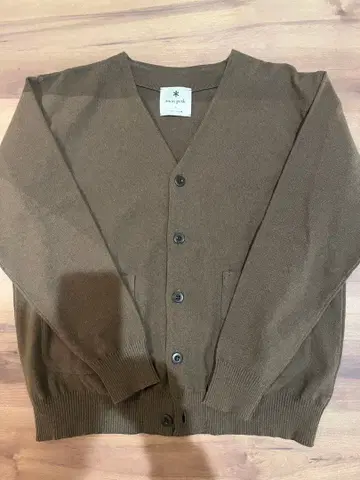 스노우피크 CO/PE 니트 가디건 S