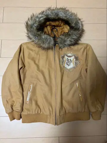 pelle pelle 퍼 달린 다운 자켓