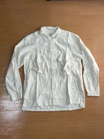 스노우피크 TAKIBI 스펙 화이트 셔츠 L 사이즈