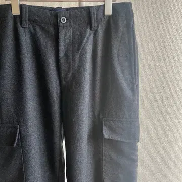 90s GAP 울 카고 팬츠 차콜 그레이