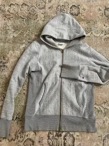 Champion Reverse Weave 후드티 L 사이즈 그레이