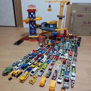 미니카 약 105대 크레인 포함 서킷 세트