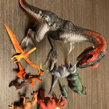 공룡 피규어 세트 Schleich 테리치노사우루스 1개, 아니아 8개