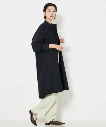 qualite 라이트 트윌 코트