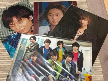 Kis-My-Ft2 후지가야 타이스케 클리어 파일 4장 세트
