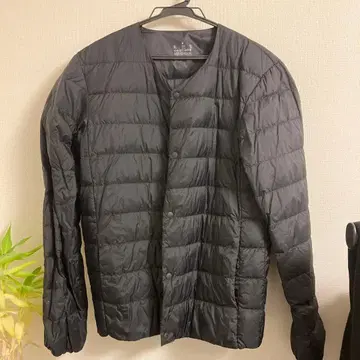 무인양품 네이비 M 사이즈 다운 자켓