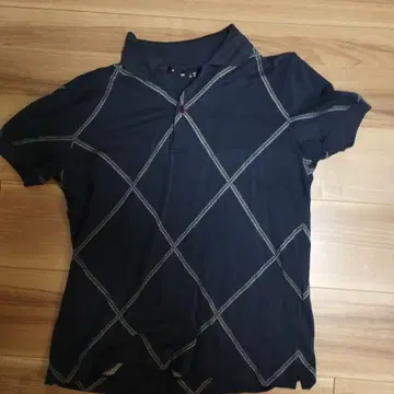 Giorgio Armani 네이비 피케 셔츠 S 34