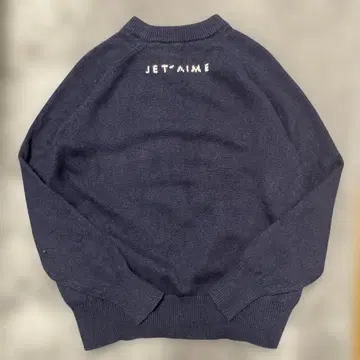 MUSE Deuxieme Classe 캐시미어 JE T'AIME 니트