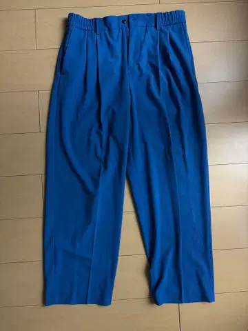 ZARA 파랑 슬랙스 플리츠 포함