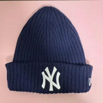 MLB 니트 모자 네이비 한국