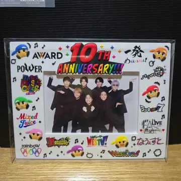 1WEST 10주년 기념 사진 프레임