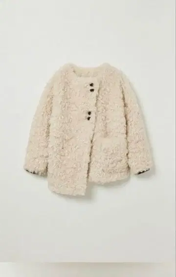 EAPHI ASYMMETRY BOA COAT