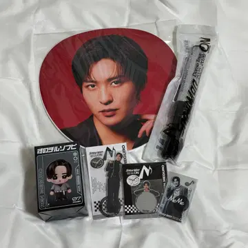 SnowMan ON 응원봉 메구로 렌 부채 아크릴 스탠드 스티커